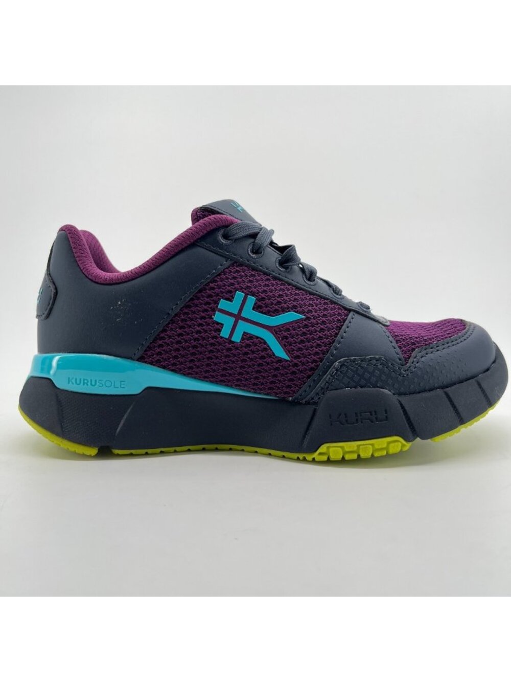 Kuru Quantum 2 Womens Size 5D Purple Blue Athletic Running Shoes Sneakers
